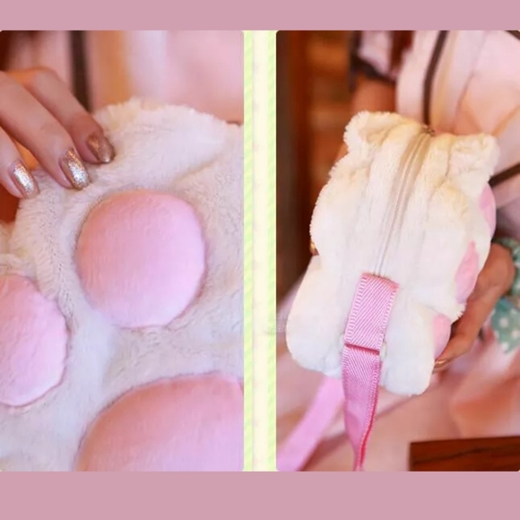 🎀Kitty Paw Purse - WHITE - Picture 3 of 5